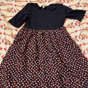 Tea Collection Floral Print Dress